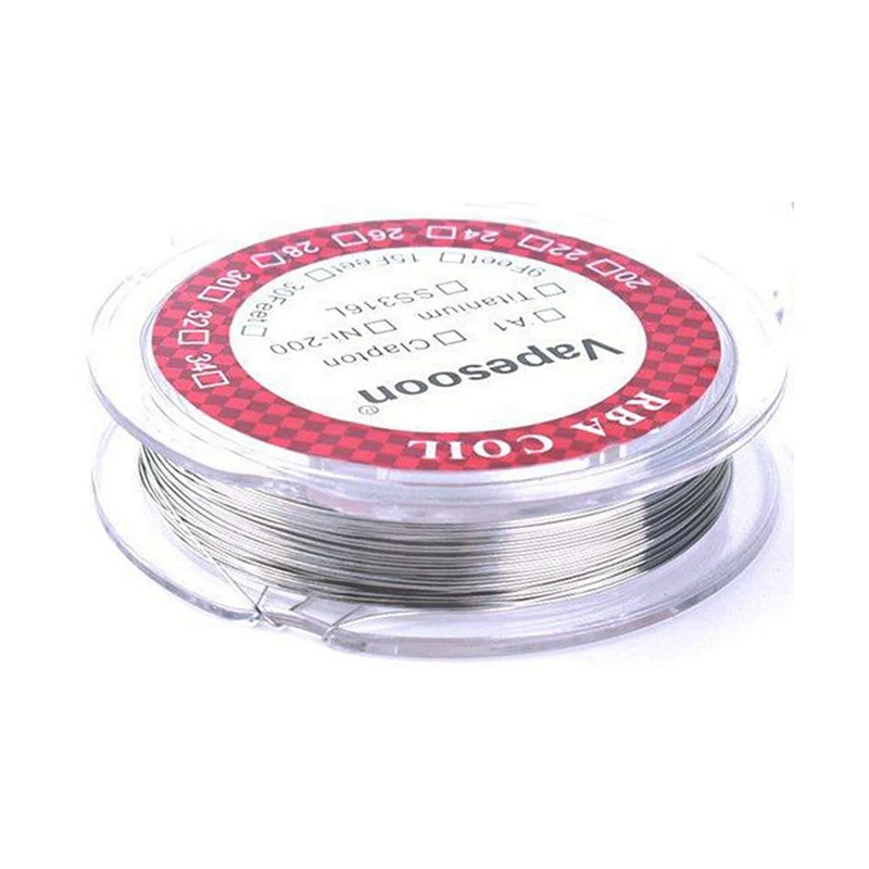 

15Feet/roll Cables Resistance Ni200 Nickel Heating Wire For DIY Vaporizer Deck Wick