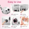 Professional 35000 RPM Electric Nail Drill Machine for Nails Milling Cutter Sets Manicure Electric Nail Sander Pedicure File 4