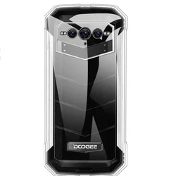Gel Pudding Silicone Phone Protective Back Shell - Soft TPU Case for V Max (Clear)