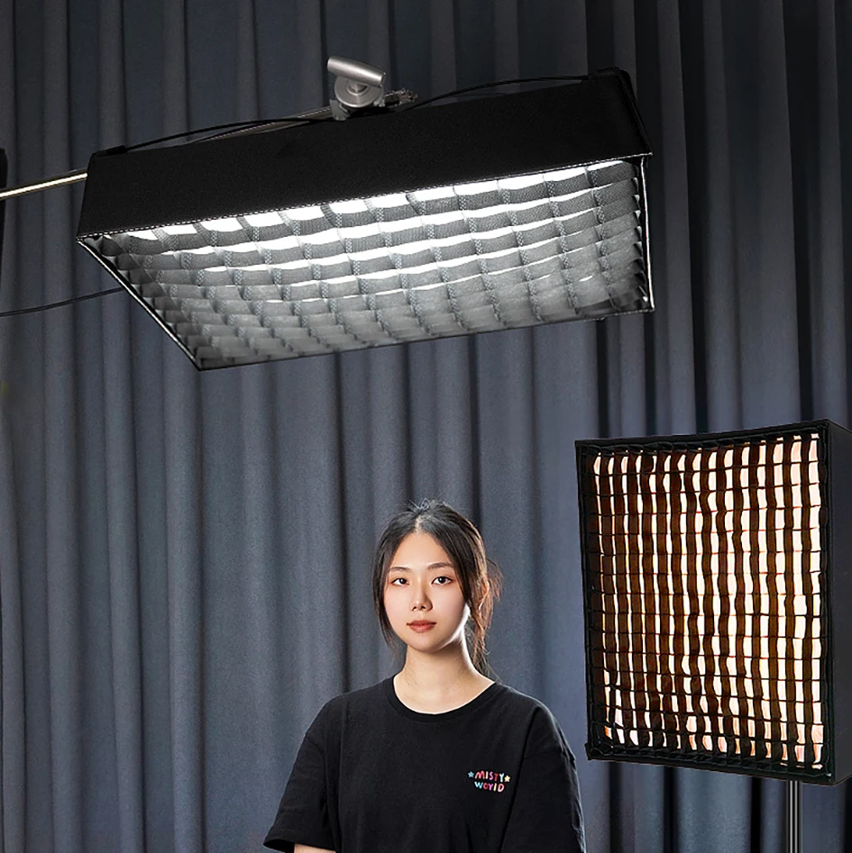 150W 바이컬러 휴대용 의류 LED 조명 디밍 소프트박스 램프 라이브 스트리밍 사진 촬영 스튜디오 비디오용