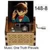 Detective Conan Main Theme Music Box One Truth Prevails Wooden Hand 18 Note Movement Birthday Gifts For Fans Christmas New Year 6