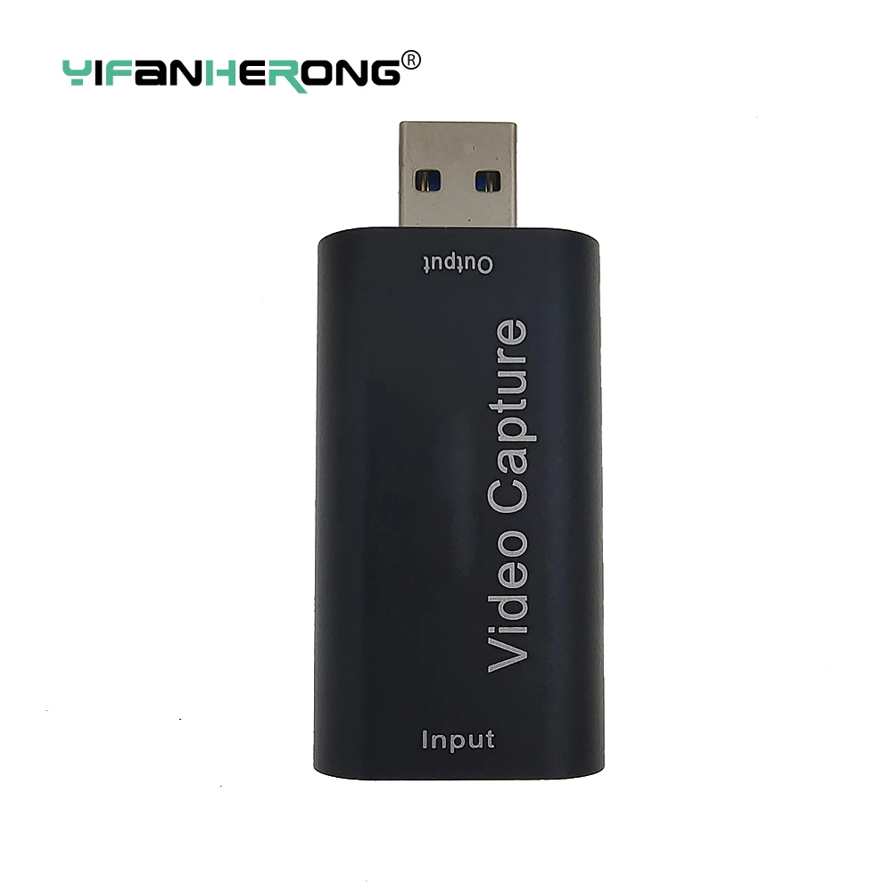 4K HDMI-Compatible Video Capture Card Streaming Board Capture USB 3.0 1080P Card Grabber Recorder Box for PS4 Game DVD Camera