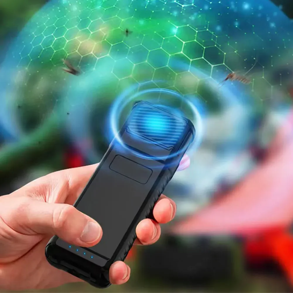 3 In 1 Electric Mosquito Repellent Power Bank Mosquito Insect Repellant Device for Camping Hiking Fishing