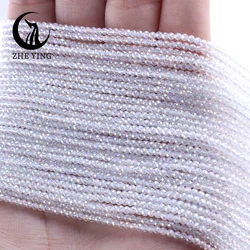 Colorful Faceted 2mm AB Crystal Glass Beads for Jewelry Making and DIY Projects (109 - No.17)