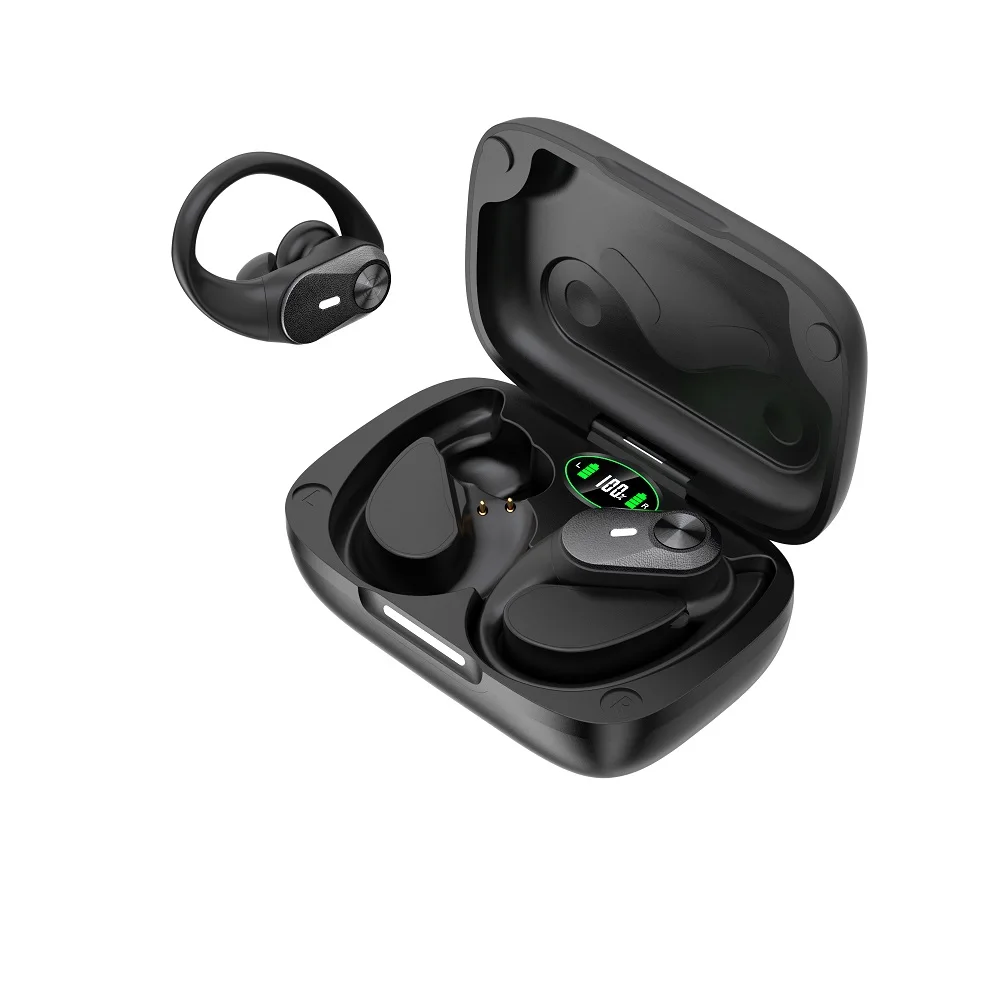 Wireless Sport Earbuds for Running 48 Hour Long Battery Life Over the