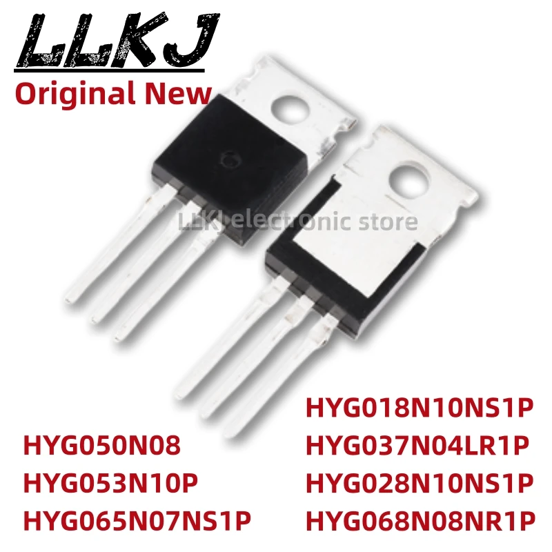 

1pcs HYG050N08 HYG053N10P HYG065N07NS1P HYG018N10NS1P HYG037N04LR1P HYG028N10NS1P HYG068N08NR1P TO220 MOS FET TO-220