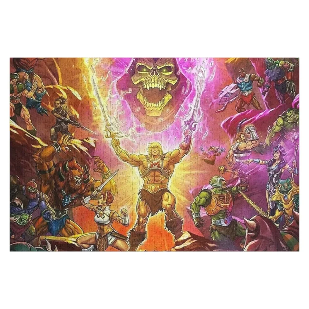 

Masters of the universe revelation Jigsaw Puzzle Jigsaw Pieces Adults Customs With Photo Wooden Decor Paintings Puzzle