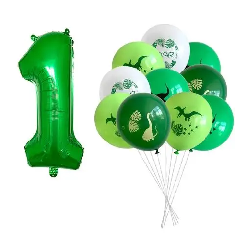 

Dinosaur Party Balloon Happy Birthday 1 2 3 4 5 Foil Balloons Air Baloon Boy 1st Birthday Party Decorations Kids Babyshower Dino