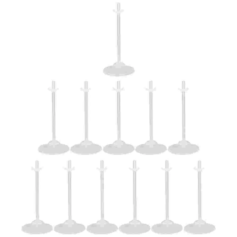 

24 шт., прозрачные подставки для детских кукол