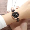 OLEVS New Ceramics Watchstrap Watch For Women Luxury Business Diamonds Wristwatch Fashion Waterproof Dual Calendar Woman Watches 4