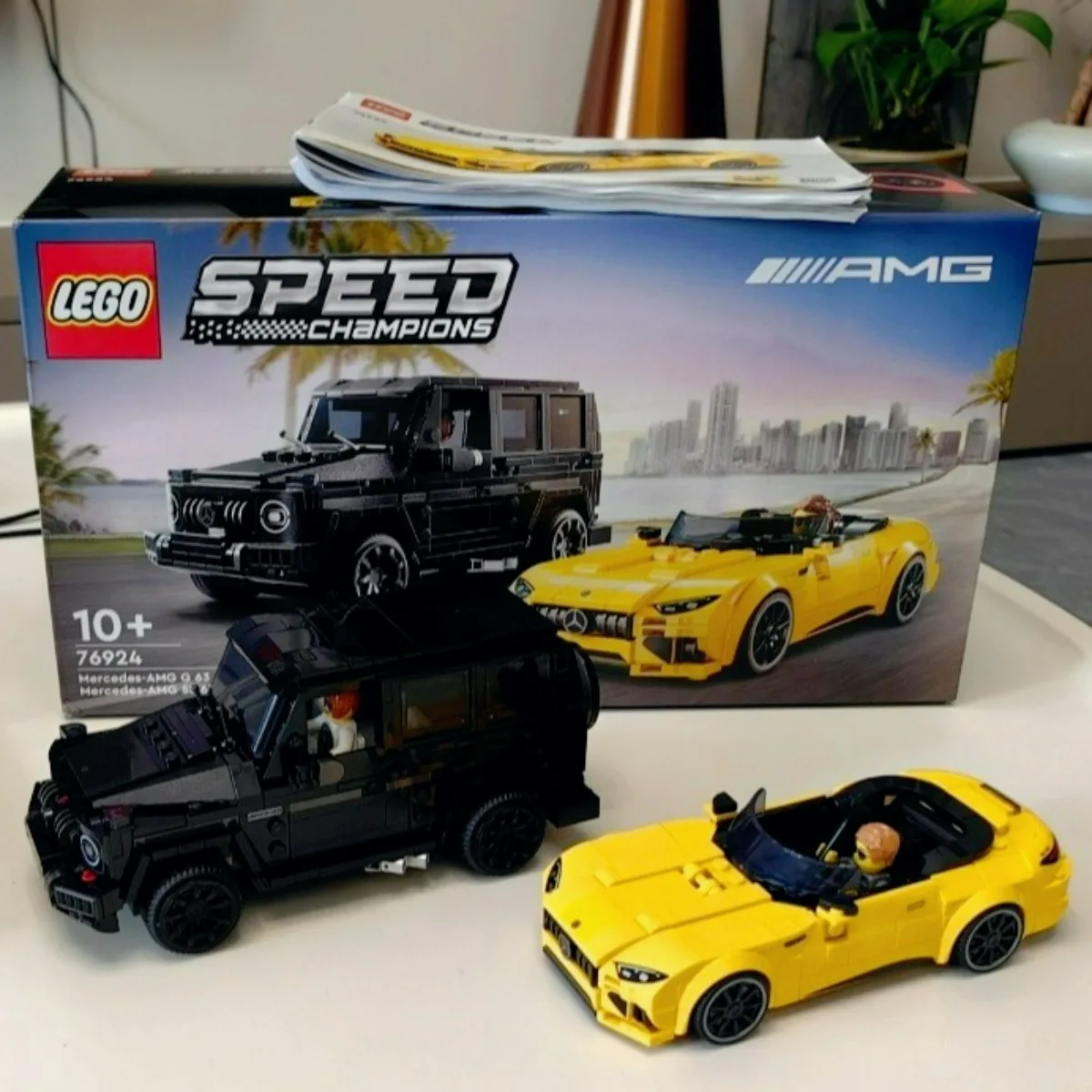 LEGO Speed Champions Mercedes-AMG G 63 & Mercedes-AMG SL 63 F1 Toy