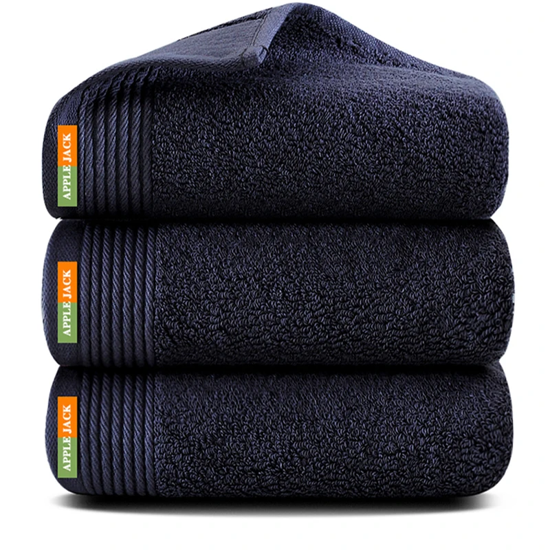 3PCS Towel Set 100% Egyptian Cotton Luxurious Face Towel Super Absorbent Quick Dry King Bath Towel Super Soft Sport Cloth 72*150 2