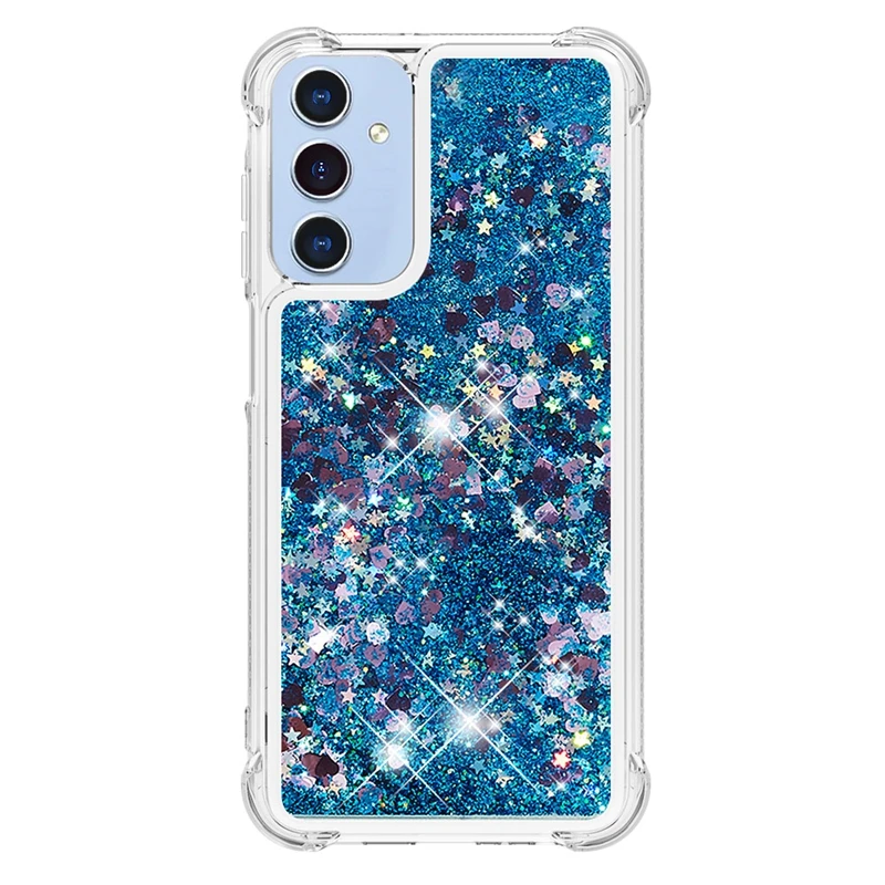 Glitter Dynamic Liquid Phone Case - Universal Compatibility for Samsung Galaxy Series