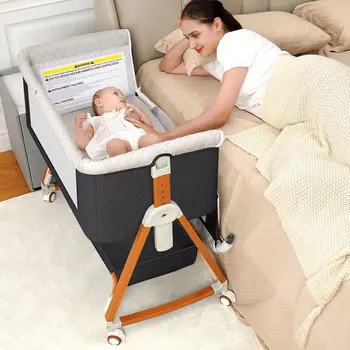 3 in 1 Bedside Bassinet 6