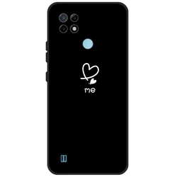 Silicon Soft TPU Bumper Back Cover Phone Case (6.5 inch) for Realme C25Y (NO69)