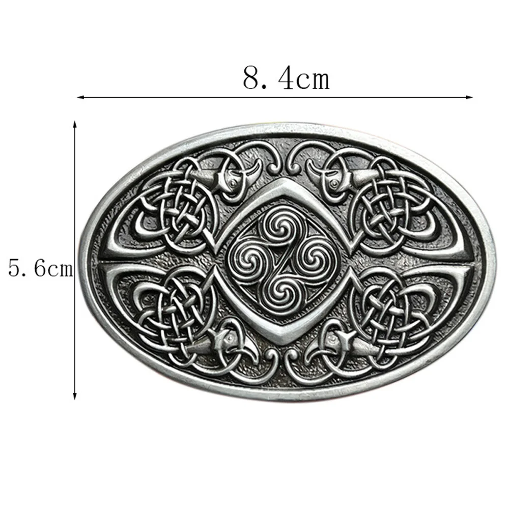 Cheapify Dropshipping Oval Celtic Knot Men Belt Buckle 40mm Western Cowboys  Metal Hebillas Para Cinturon Mujer - AliExpress