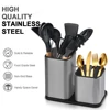 Knife Stand Holder For Kitchen Knife Stainless Steel Knife Holder Stand Cutlery Holder Block High End Kitchen Accessories 2