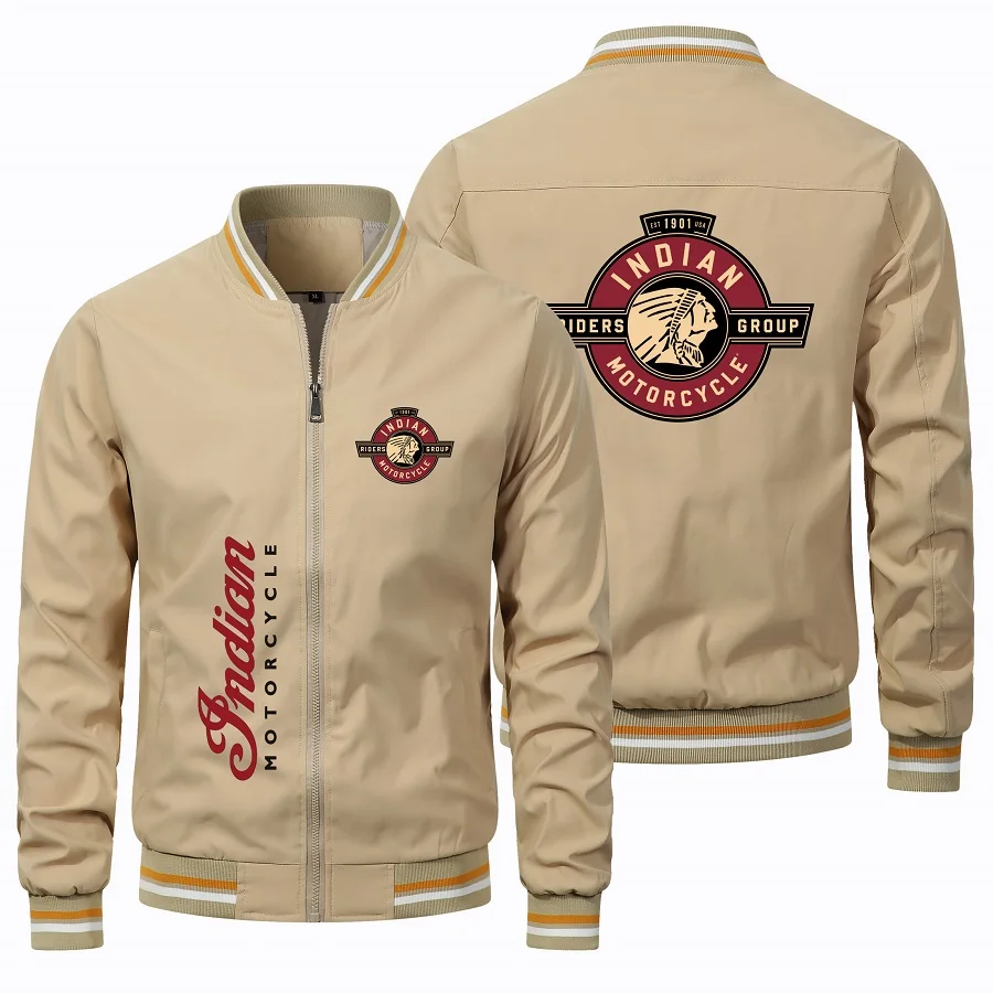 New Retro Motorcycle Jacket Outdoor Windbreaker Motorcycle Off road Racing Jacket Pilot Baseball Sports top