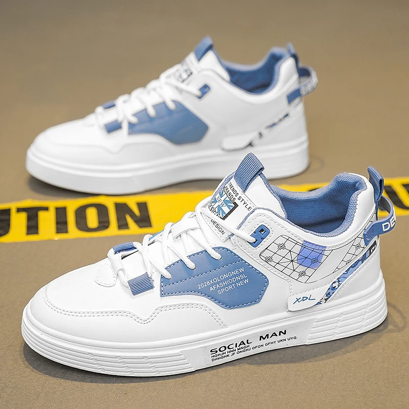 

Men's Shoes Autumn New Casual Shoes Lightweight and Wear-resistant Walking Shoes Seasonal Wearable Vulcanized Shoes Sports Shoes