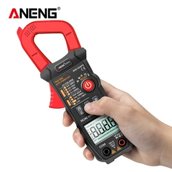 Aneng st210 braçadeira multímetro lcd display digital testador multimetro dc/ac eletricista detector portátil voltímetro ohmmeter tester