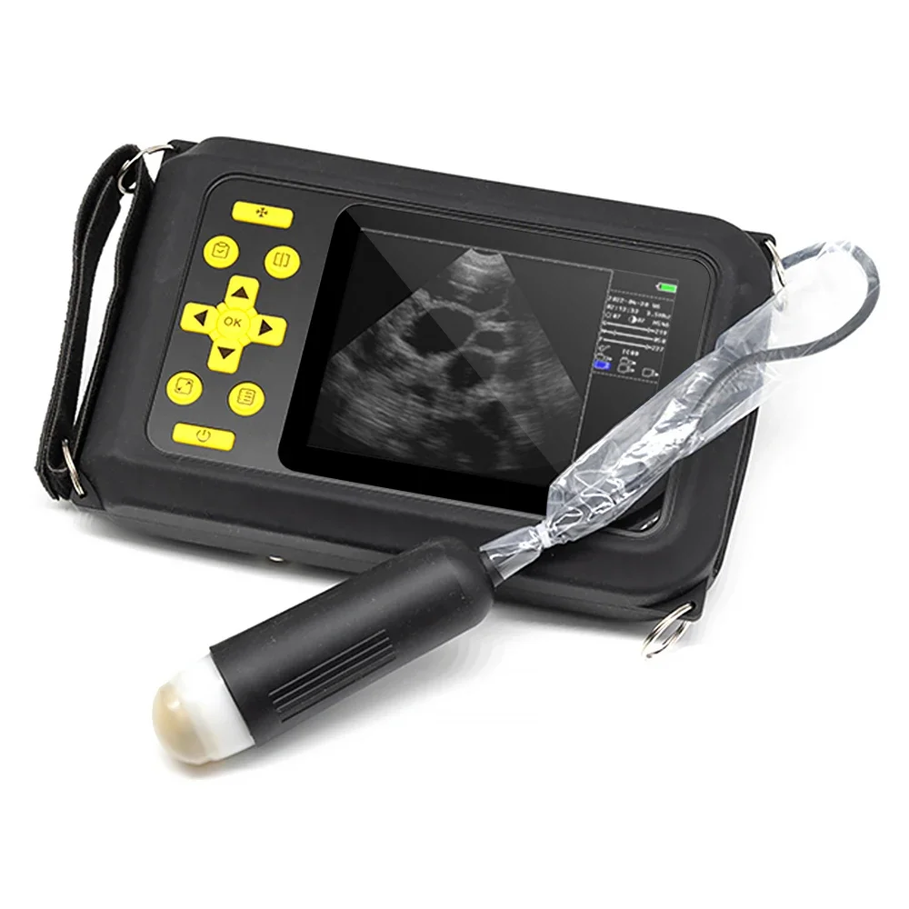 

Farm Use Portable Handheld Veterinary Animal Ultrasound Machine For Cow Horse Sheep Dog Cat Goat Pig Camel