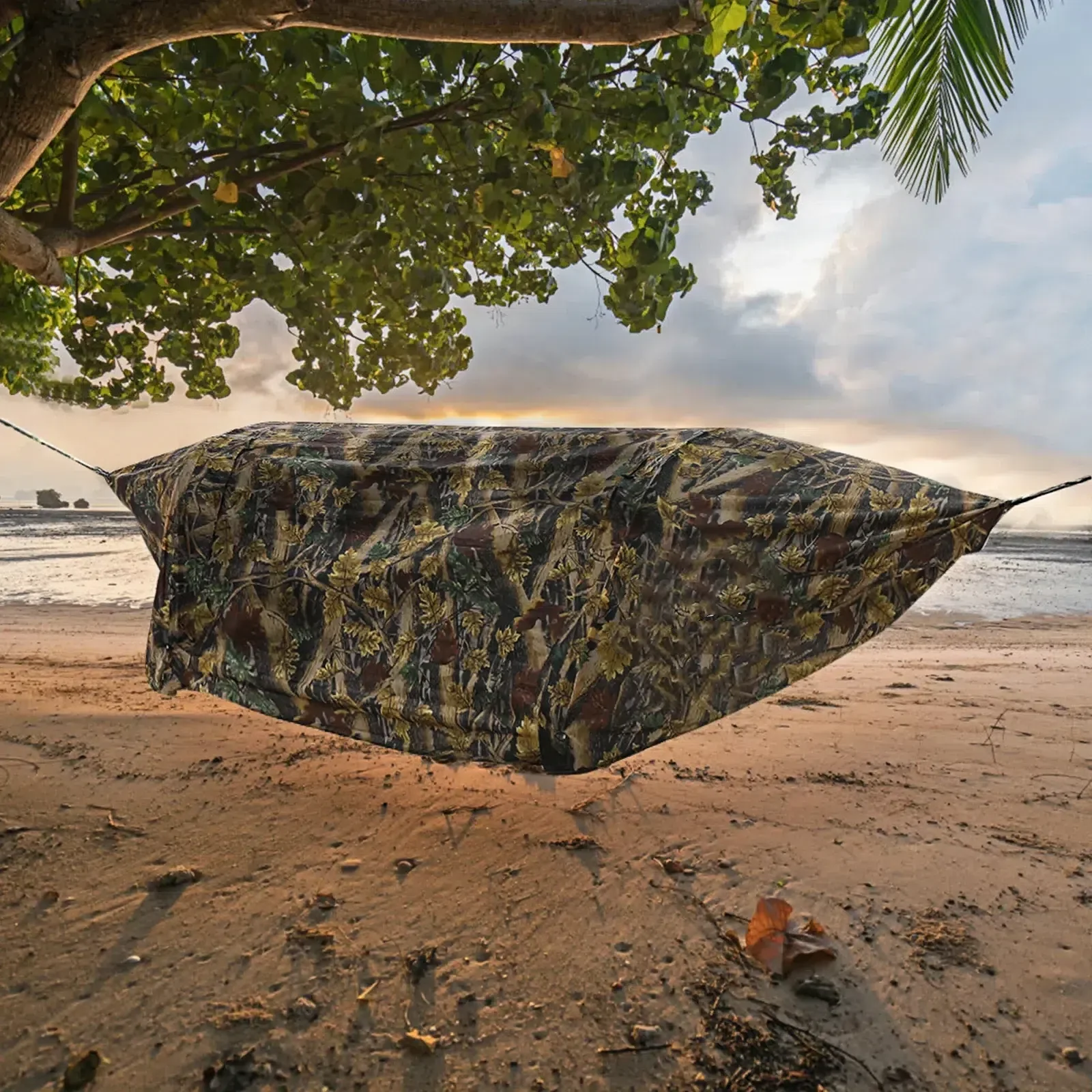 Hammock Tent Bug Net Rain Fly Outdoor Camping Hiking Hunting Hanging Bed Swings 1 or 2 Person