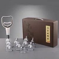 Chinese Cupping Therapy Set Body Massage Cupping Set with Pump&Extension Tube,12 Suction Cupping Cups Vacuum Therapy Massager 1