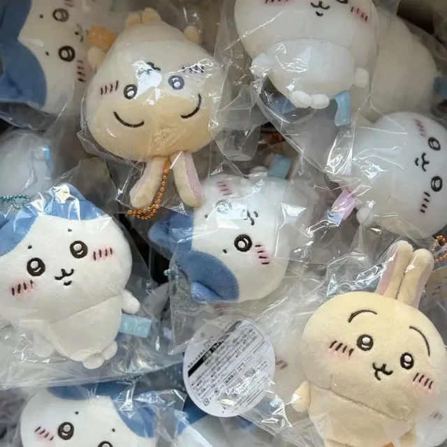 13cm Chiikawa Hachiware Usagi Kawaii Plush Keychain - Image 5