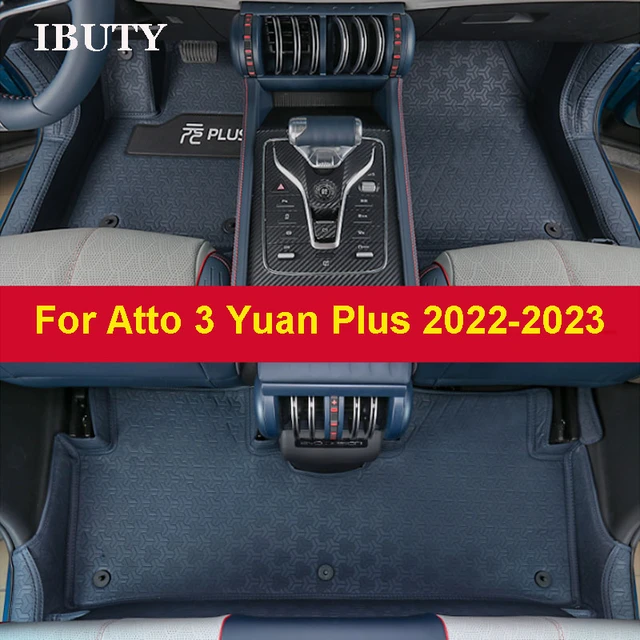 Auto Fußmatten Für BYD Atto 3 Yuan Plus 2021 2022 2023 5 sitz Schmutz-dirt  Pads Leder Matten tapis Voiture Auto Zubehör Innen - AliExpress