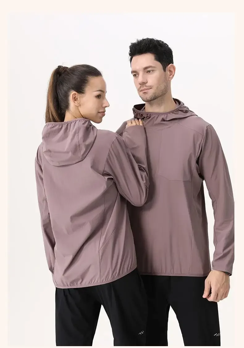 Men Muscle Quick Drying Training T-Shirt Bodybuilding Gym Tees Outdoor Running Jogging Hoodie Casual Elastic Sportswear