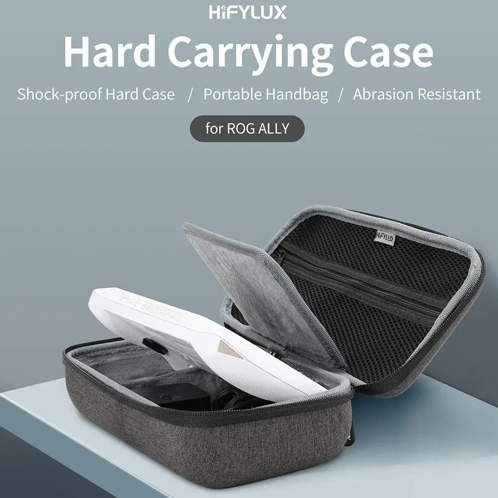 Hifylux Carrying Case Storage Bag For Asus ROG Ally Game Console Handle  Suede Lining Storage Box Portable Bag Game Accessories - AliExpress