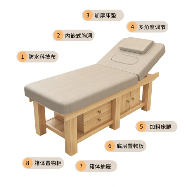 휴식과 회복을 위한 최고의 목 지지대 마사지 테이블