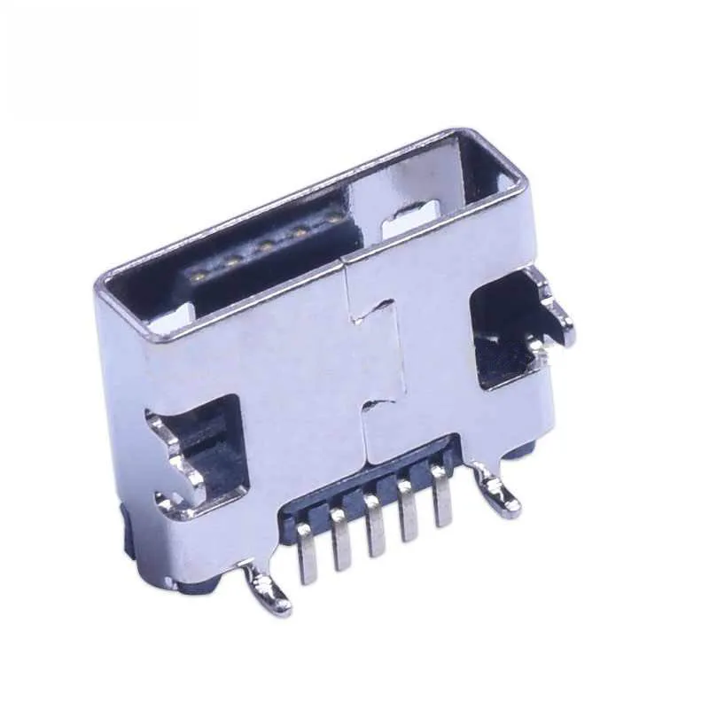 Connecteur USB à bouche carrée pour télécommande DJI Mavic 2 Pro, vue de côté montrant les broches.