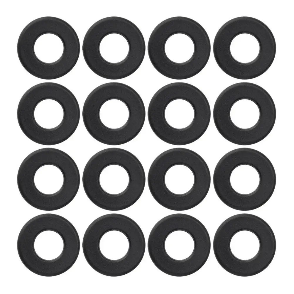 Pvc Washers Foosball Machine Accessories Table Football Replacement Parts Black Rod Bearings Soccer Tables Entertainment 16Pcs