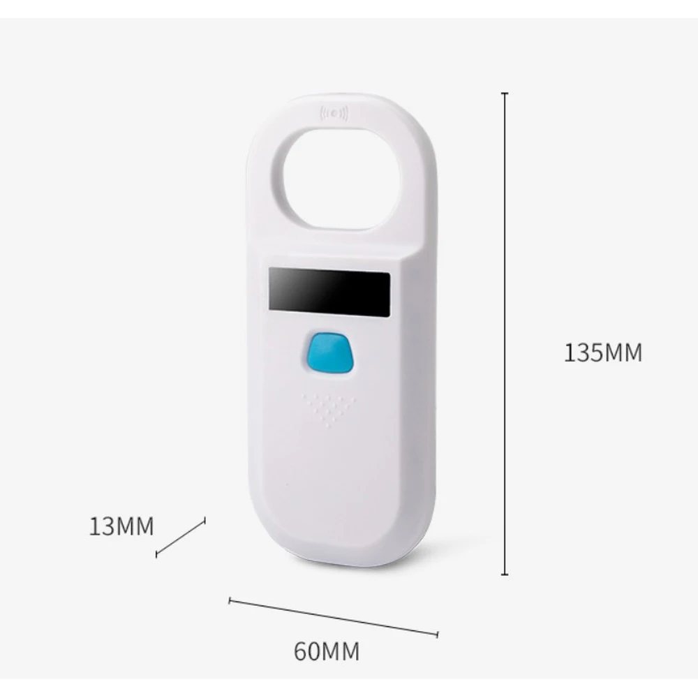 Animal RFID Reader 134.2KHz 125kHz USB/Bluetooth Pet Cat Dog Microchip Scanner F