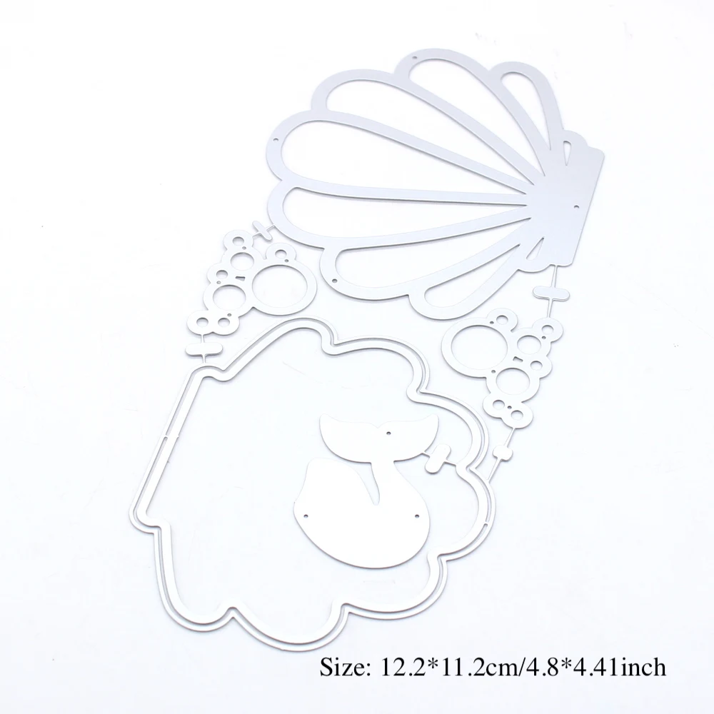 Kscraft Large Seashell Metal Cutting Dies Stencils For Diy Scrapbooking  Decorative Embossing Diy Paper Cards - Cutting Dies - AliExpress