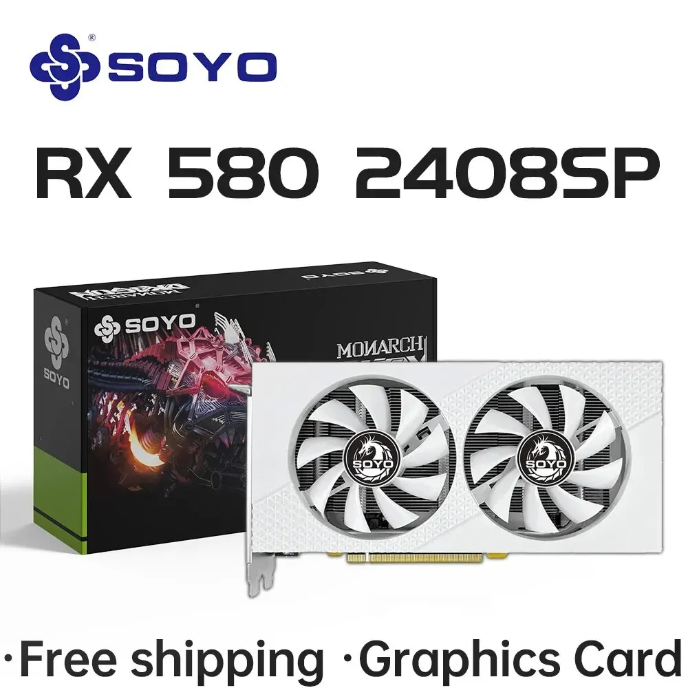 SOYO AMD Radeon RX580 8G видеокарты