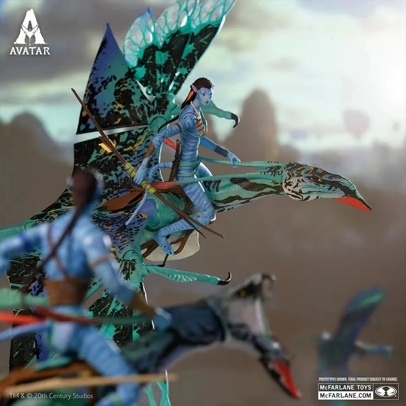 

Avatar Movie Figures Mcfarlane Pvc Model Collectible Jake Sully Neytiri Colonel Miles Quaritch Banshee Action Figure Toys Gifts