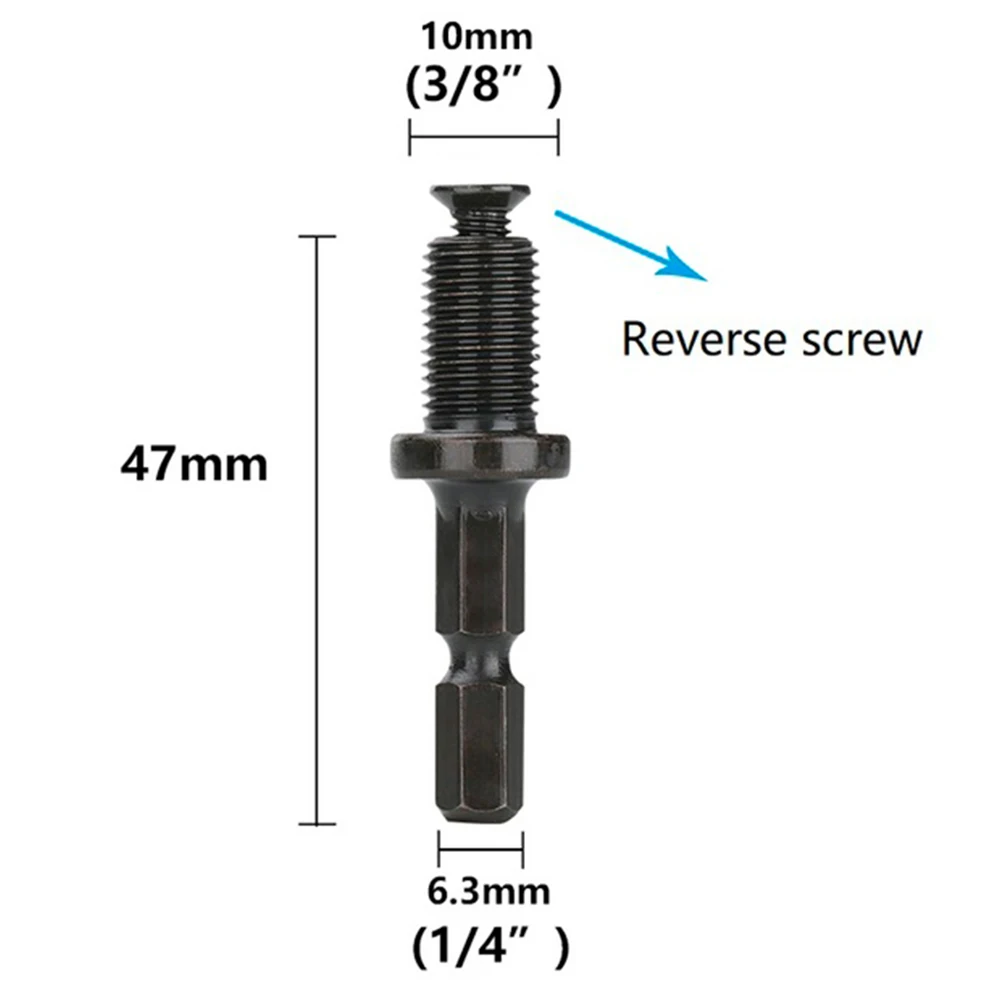 

Hex Shank Adapter Drill Adapters Drill Chuck Drill Chuck Adapter For Woodworking Hand Tools 3/8 1/2 Inch Male Thread