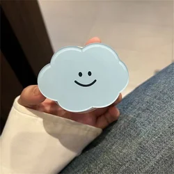 Korean Blue Cloud Foldable Magnetic Phone Griptok Stand with Wireless Charging Holder (Magnetic Cloud)