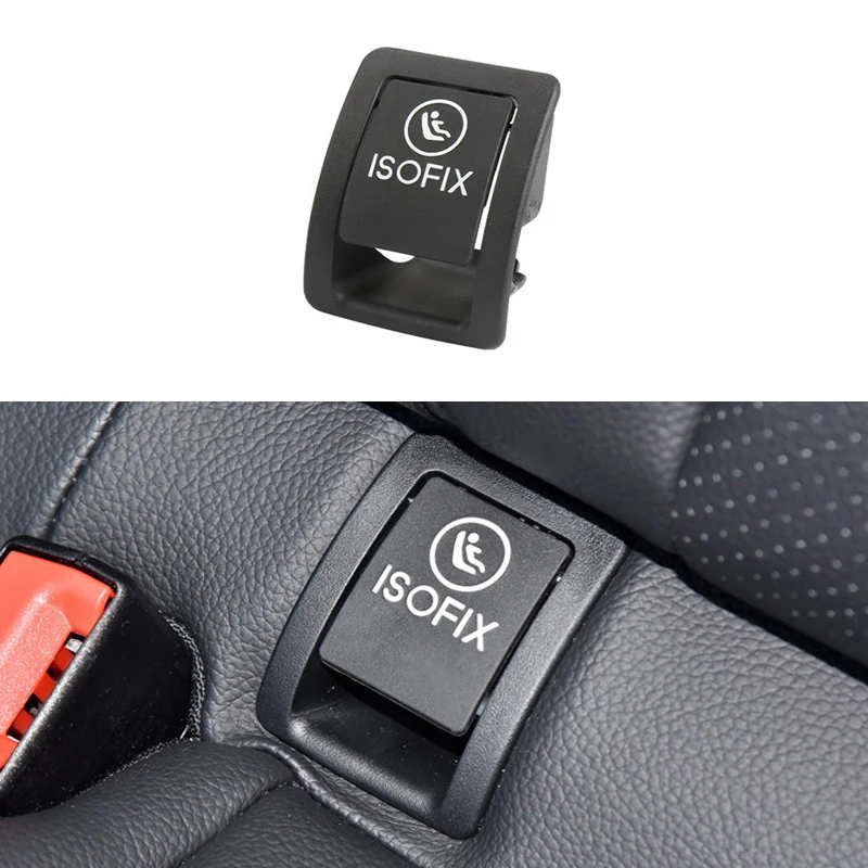 

Чехол для детского сиденья, чехол для заднего сиденья Isofix, защитный чехол для заднего сиденья автомобиля ISOFix для Mercedes-Benz C-Class W205 2015-2021