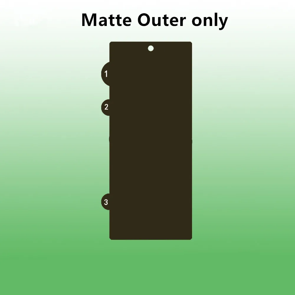 Matte HD Anti-Shatter Privacy Hydrogel Film - Anti-Spy Soft Clear Screen Protector