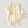 Spring and Autumn 0-12Months Baby Rompers Superior Quality Newborn Girls Boys 100%Cotton Clothes of Long Seeve Infant Clothing 1