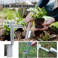 Plant And Fruit Tree Seedling Transplanter, 2024 New Stainless Steel Planting Garden Tools With Long Handle Handheld 1