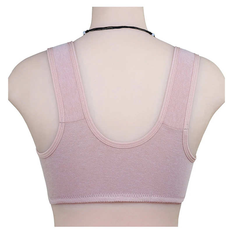 Cotton Front-Close Bra