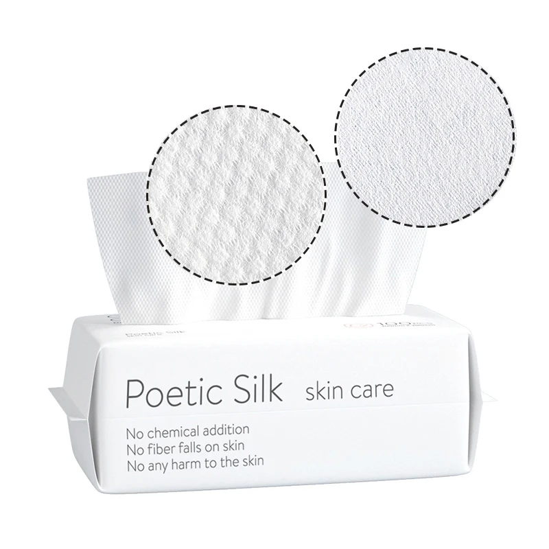 

Face Towel Travel Cotton Makeup Wipes Disposable Facial Cleansing Cotton Tissue Face Skin Care Cotton Tissue 50/100pcs/bag