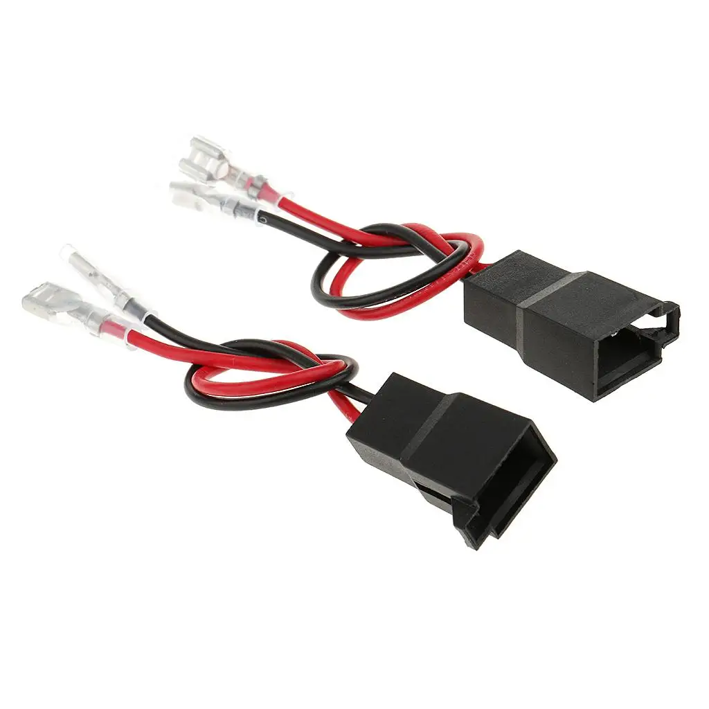 Car Audio Speaker Wiring Harness Adapter Connector 2 Pcs PC2-805 For Audi VW Etc ABS Plastic Car Audio Accessory