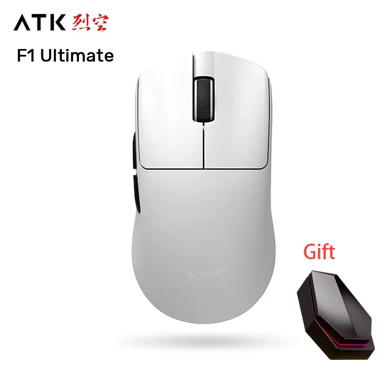 Atk F1 Pro Max Mouse F1 Ultimate Wireless Bluetooth Mouse Paw3950 