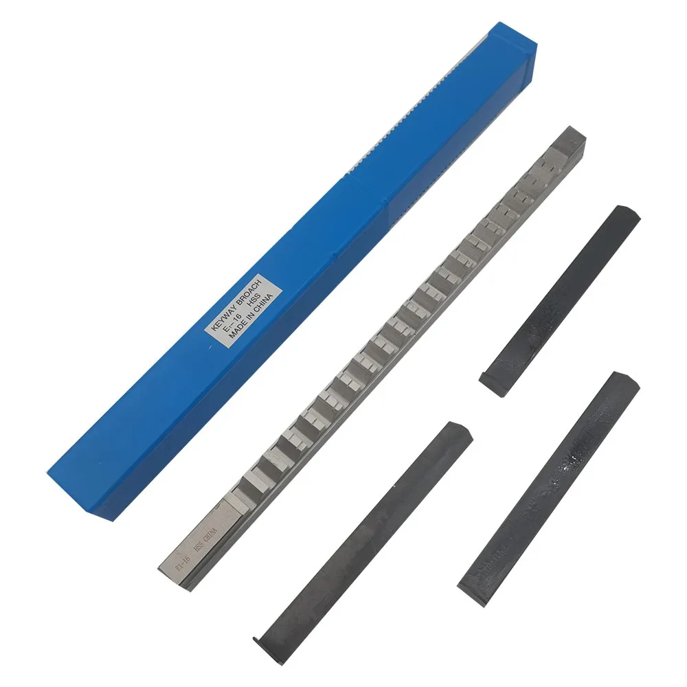 Push-Type Keyway Broach 16mm E Metric Size Broaches Broaching Tools for CNC Rout