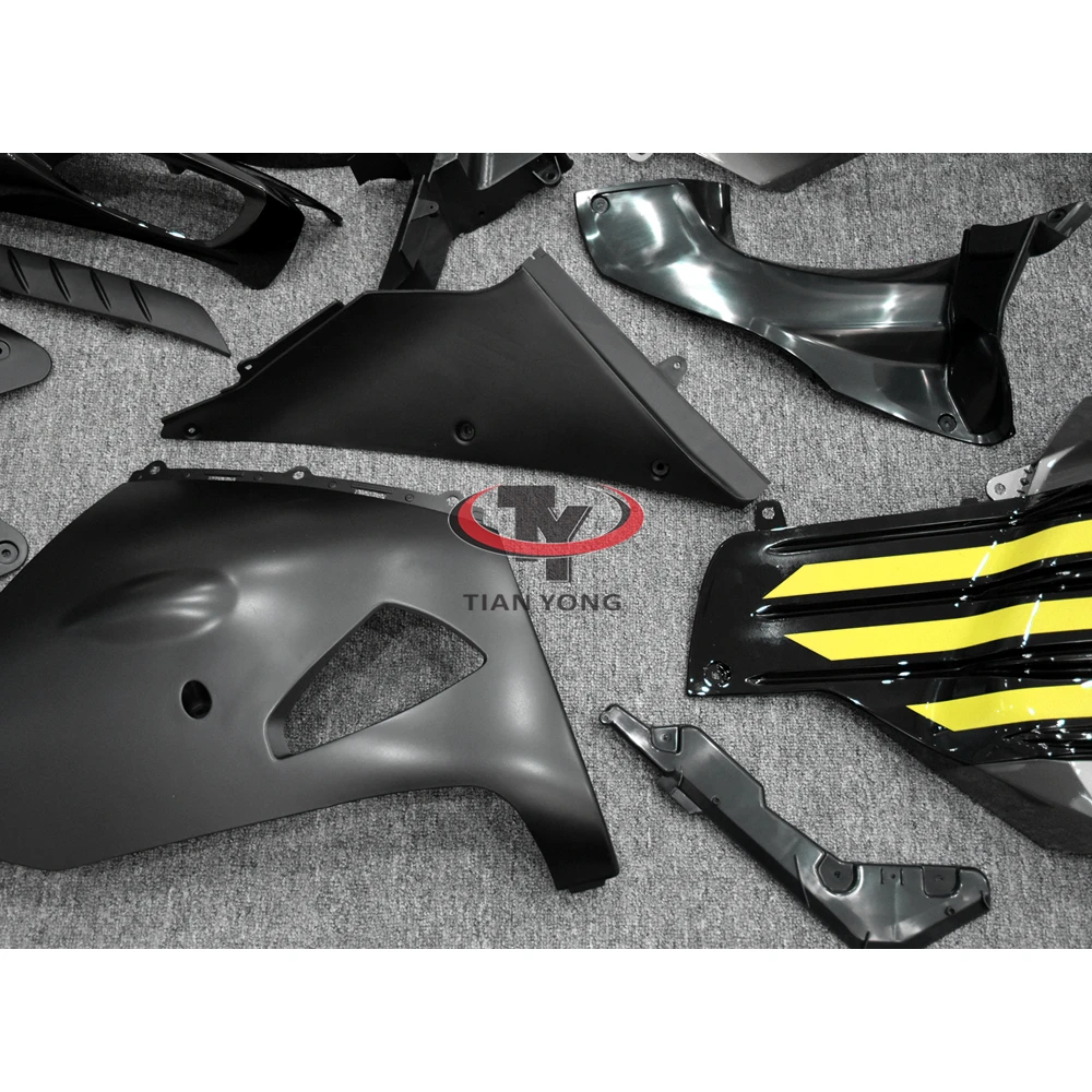 Cowling Titanium gradient yellow Motorcycle Full Fairing Kit